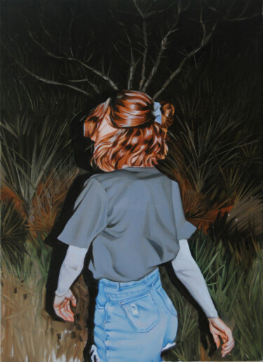 Peinture intitulée "Lost II" par Daniel García, Œuvre d'art originale, Huile