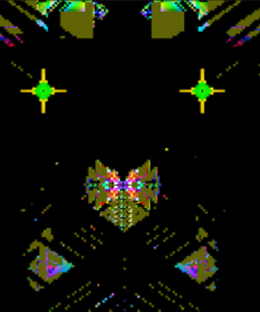 Malerei mit dem Titel "Avatar-watcher" von Yuri Vilenkin, Original-Kunstwerk, 2D digitale Arbeit