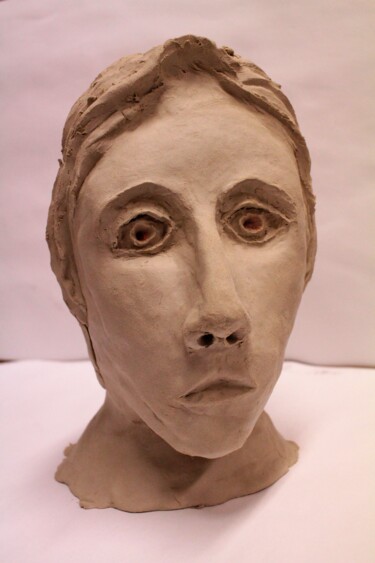 Sculpture intitulée "Stupeur" par Philip Moreau, Œuvre d'art originale, Argile