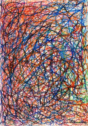 N.° 19 The Dream (2022) | Outside Perception Series Painting titled "N.° 19 The Dream (2…" by Fatima Sardinha, Original Artwork, Pastel