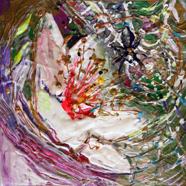 My Palette #2 Картина под названием "My Palette #2" - Elena Kotliarker, Подлинное произведение искусства, Акрил Установлен на картон