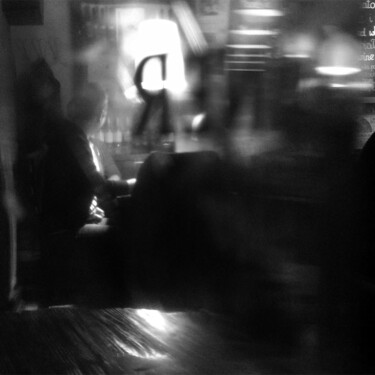 NIGHT BAR # 06. FROM THE CYCLE: BARS Fotografie mit dem Titel "NIGHT BAR # 06. FRO…" von Marta Lesniakowska, Original-Kunstwerk, Digitale Fotografie