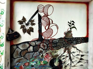 摄影 标题为“Nature protectress” 由Benoit Van Canneyt (Beach Art Blankenberge), 原创艺术品, 数码摄影