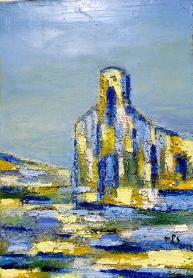 Pittura intitolato ""Memoria lucale"; "…" da Lili-Suzzoni, Opera d'arte originale, Olio