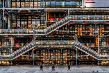 摄影 标题为“Pompidou architectu…” 由Gaudi .C, 原创艺术品, 数码摄影