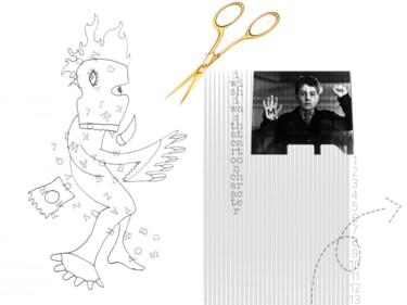 数字艺术 标题为“Carnivore alphabet” 由Stefan Vujisic, 原创艺术品, 2D数字工作