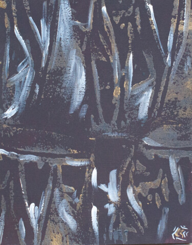 印花与版画 标题为“Agitation lumineuse” 由Léa Coutureau, 原创艺术品, Linocuts
