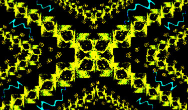 Fotografie getiteld "Leaves and Flowers…" door Ken Lerner, Origineel Kunstwerk, Digitale fotografie