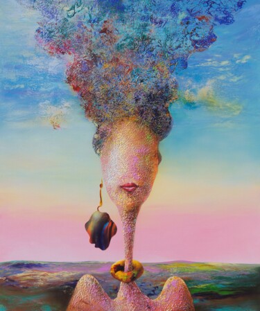 Pintura titulada "Brinco" por Luis Liberato, Obra de arte original, Acrílico