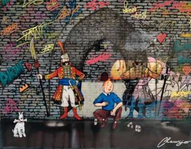 绘画 标题为“Otto-graff” 由Chauvijo, 原创艺术品, 丙烯