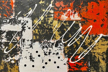 绘画 标题为“Nuit câline” 由J-Ph Verselin, 原创艺术品, 油 安装在木质担架架上