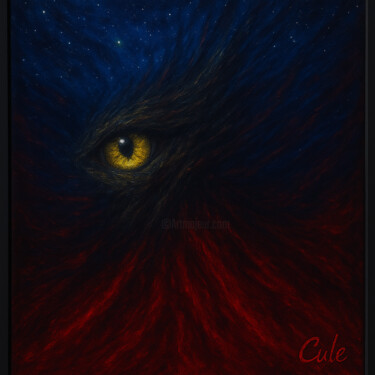 数字艺术 标题为“Oeil” 由Glu, 原创艺术品, AI生成的图像