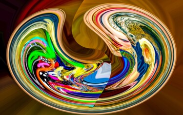 Arts numériques intitulée "Fœtus life" par Gaudi .C, Œuvre d'art originale, Travail numérique 2D