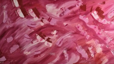 rosa do deserto Painting titled "rosa do deserto" by Marcos Z N, Original Artwork, Acrylic