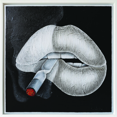 "PAPIROSSA" başlıklı Tablo Alla Grande tarafından, Orijinal sanat, Akrilik