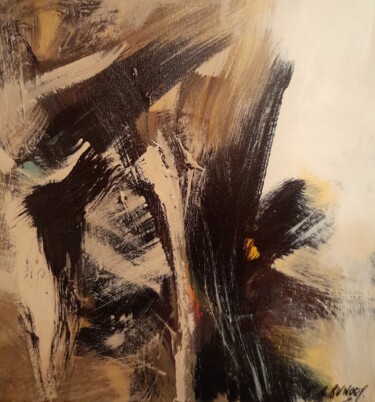 Peinture intitulée "Variation 70" par Eric De Buncey, Œuvre d'art originale, Acrylique Monté sur Châssis en bois