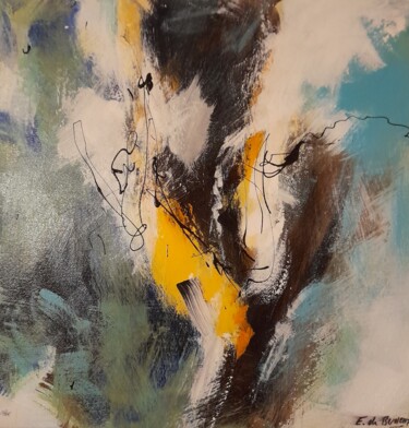 Peinture intitulée "Variation 6" par Eric De Buncey, Œuvre d'art originale, Acrylique