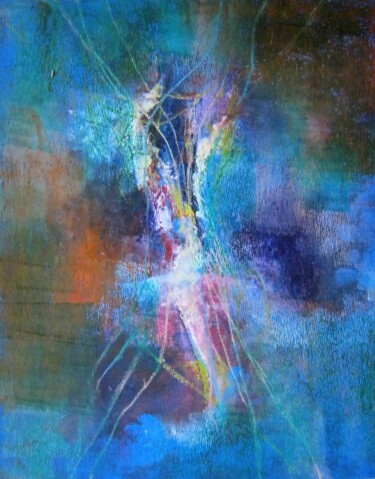 绘画 标题为“No. 201” 由Meike Van Riel, 原创艺术品, 粉笔