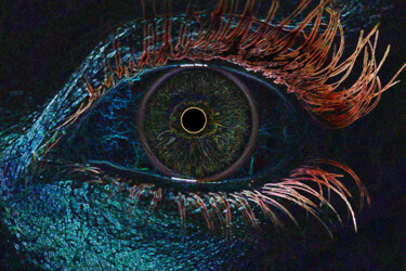 Цифровое искусство под названием "eye" - Sergejs Garijs, Подлинное произведение искусства, Цифровая фотография