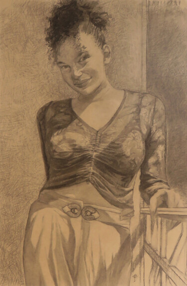 52 Phoebé au balcon 69x50