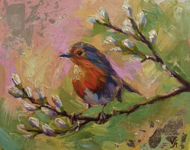 绘画 标题为“SHINING OF SPRING -…” 由Alona Vakhmistrova, 原创艺术品, 油