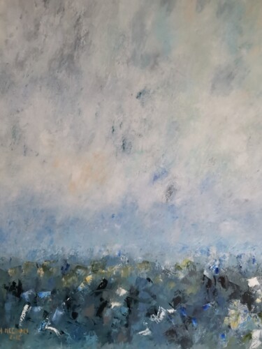 Peinture intitulée "BB96" par Herve Megaides, Œuvre d'art originale, Huile