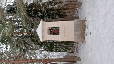 Photography titled "Chapel - Dieveniškė…" by Vitalijus Masėnas, Original Artwork, Digital Photography