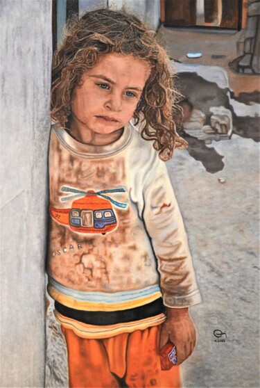 Painting titled "Maoam" by Marius Ghita, Original Artwork, Oil