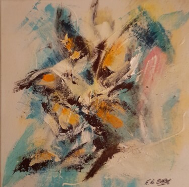Peinture intitulée "les coques 12" par Eric De Buncey, Œuvre d'art originale, Acrylique Monté sur Châssis en bois
