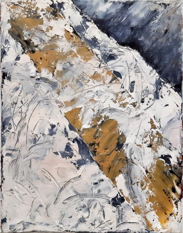绘画 标题为“p28” 由Alexander Chalovsky, 原创艺术品, 油 安装在木质担架架上