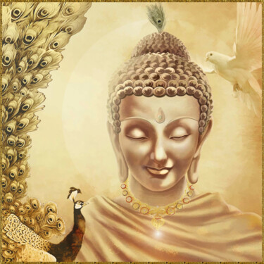数字艺术 标题为“Narananda” 由Harald Dastis, 原创艺术品, 2D数字工作