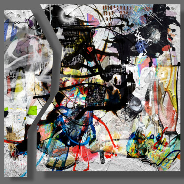 Digital Arts titled "Never Say Never- Di…" by Lynne Godina-Orme, Original Artwork, 2D Digital Work Mounted on Plexiglass