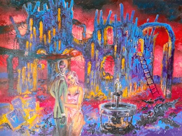 绘画 标题为“Сюжет 39.” 由Victor Filippsky, 原创艺术品, 丙烯
