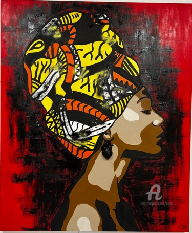Peinture intitulée "Beauty" par Cobo, Œuvre d'art originale, Acrylique
