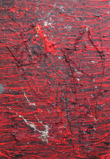 Peinture intitulée "Aux peines de coeurs" par Sébastien Hauduc, Œuvre d'art originale, Acrylique Monté sur Châssis en bois
