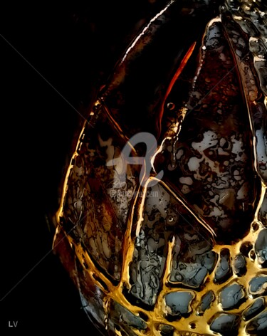Digital Arts titled "Abstract Porcelain…" by Vincent Litoux, Original Artwork, Photo Montage