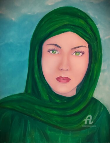 제목이 "La Fierté"인 미술작품 Lart Des Femmes Du Monde로, 원작, 기름