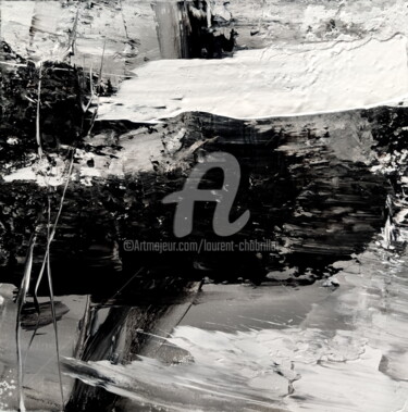 Peinture intitulée "Marée noire 3" par Laurent Chabrillat, Œuvre d'art originale, Huile