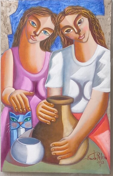 제목이 "Mulheres"인 미술작품 Nando Ribeiro로, 원작, 기름
