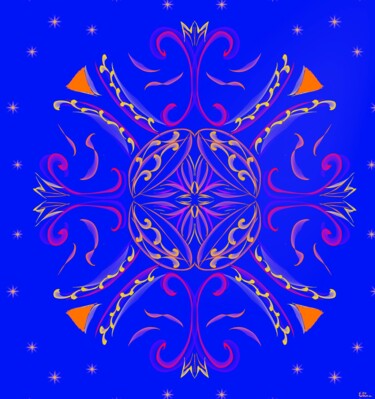 数字艺术 标题为“Sirius” 由Elina, 原创艺术品, 数字油画