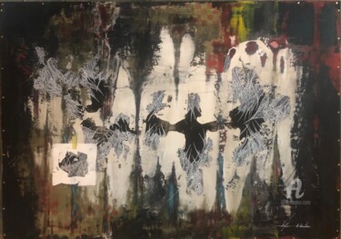 #itération-120x85 Peinture intitulée "#itération-120x85" par Iconbys, Œuvre d'art originale, Acrylique Monté sur Châssis en bois
