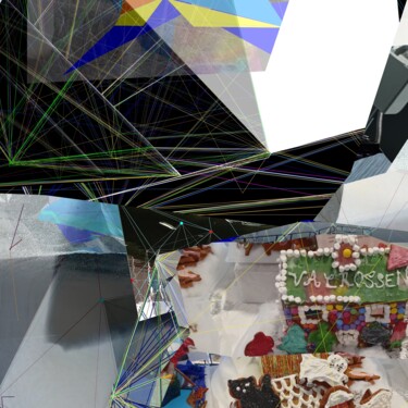 数字艺术 标题为“Untitled 2022-12-09” 由Stefan Fransson, 原创艺术品, 2D数字工作