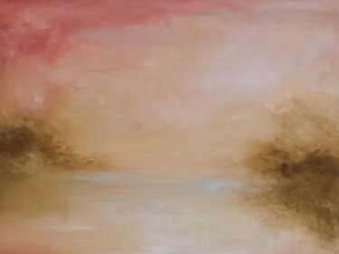 绘画 标题为“The light that only…” 由Jennifer Baker, 原创艺术品, 油 安装在木质担架架上