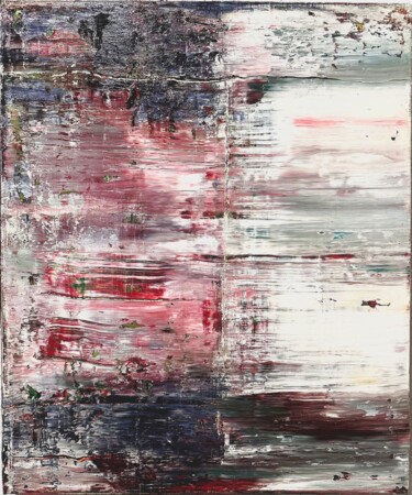 No. 1763_Untitled Malerei mit dem Titel "No. 1763_Untitled" von Guido Lötscher, Original-Kunstwerk, Öl Auf Keilrahmen aus Holz montiert