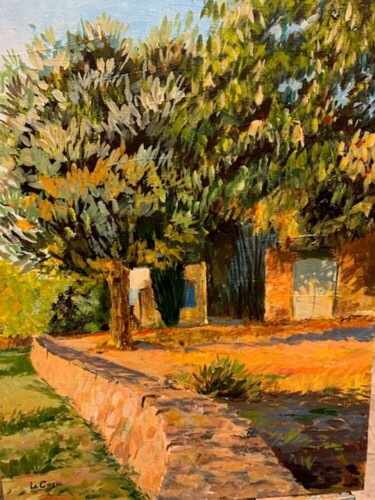 "La maison des belle…" başlıklı Tablo Martine Le  Cozic tarafından, Orijinal sanat, Akrilik Ahşap Sedye çerçevesi üzerine mo…