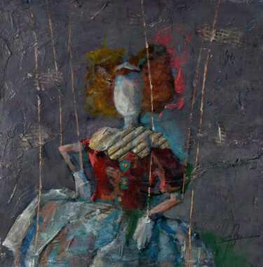 Painting titled "ESTUDIO PUPPET SERI…" by Josep Pozo, Original Artwork, Acrylic