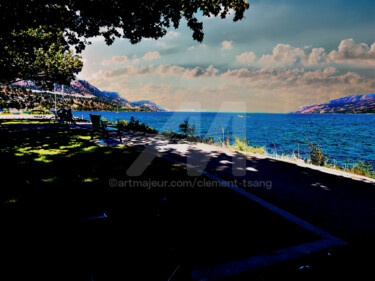 Canada - Provincial Park Facing Okanagan Lake Photographie intitulée "Canada - Provincial…" par Clement Tsang, Œuvre d'art originale, Photographie numérique
