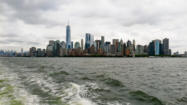 View of lower Manhattan from the Hudson River, New York City 제목이 "View of lower Manha…"인 사진 Emaga Travels ✈️ By Emaga.Art 🎨로, 원작, 디지털