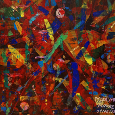 Pintura titulada "Future" por Fusion Anciennement Mister.O78, Obra de arte original, Acrílico