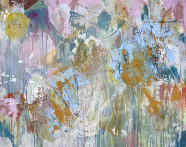 Malerei mit dem Titel "Isis" von Eric Ruelland, Original-Kunstwerk, Acryl